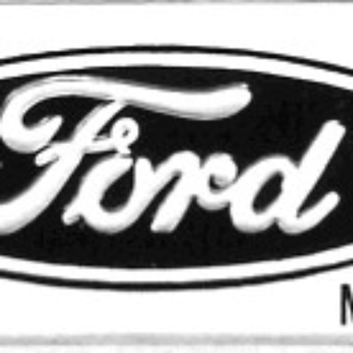 1963-1966 Ford Thunderbird door step plate decal  (2 Required)